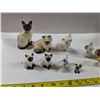 Image 2 : Ceramic and Porcelain Animal Figurines