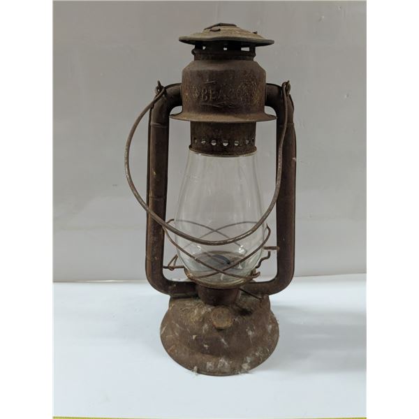 Antique Beacon Barn Lantern – Glass Intact