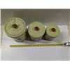 Image 7 : (3) Sets Vintage Nesting Tin Cannisters – (2) 3-Piece Sets & (1) 4-Piece Set