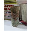 Image 3 : Vintage Tins etc. Lot – Rogers’ Syrup, Cake Tray, Antique Roup Powder etc.