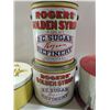 Image 4 : Vintage Tins etc. Lot – Rogers’ Syrup, Cake Tray, Antique Roup Powder etc.