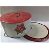Image 8 : Vintage Tins etc. Lot – Rogers’ Syrup, Cake Tray, Antique Roup Powder etc.