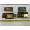 Image 8 : (4) Vintage Tins - Jewelry Box Style & Coin Bank
