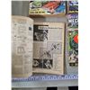 Image 3 : 1940's science and mechanics books , with misc items and tote