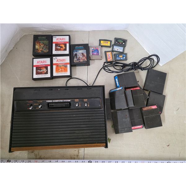 Atari and retro game cartridges