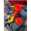 Image 4 : Lot of misc items- fisher price toy