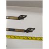 Image 8 : Vintage Metal Swing-Out Curtain Rods, Metal Décor
