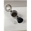 Image 4 : Vintage Enamelware Coffee Percolator w/ Glass Topper