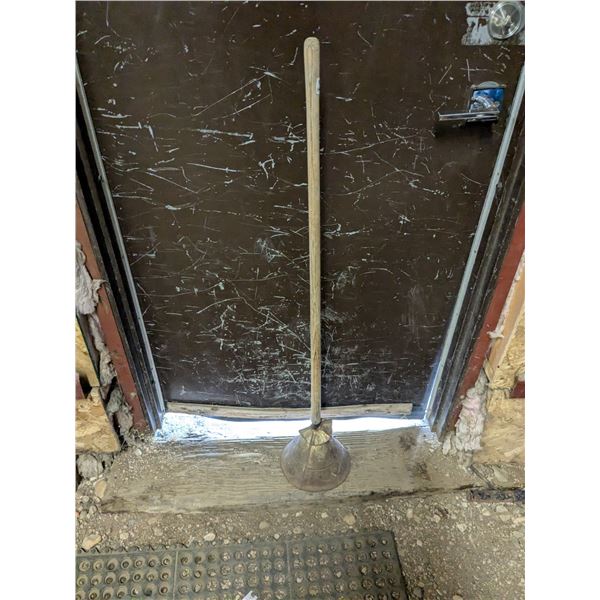Antique Laundry Masher w/ Replaced Handle