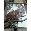 Image 1 : Fleece Blanket: Bear Cubs in Tree, 92"x 77" - Unused/Like New
