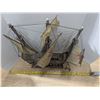 Image 2 : Model ship, plastic and wood, "Carabela Espanola"