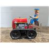 Image 2 : Vintage wind up toy tractor