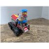 Image 5 : Vintage wind up toy tractor