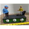 Image 2 : Vintage cast iron coin bank, Golfer
