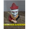 Image 1 : Vintage cast iron coin bank, Clown