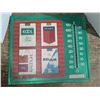 Image 1 : Vintage tin cigarette advertising sign, no thermometer, 19"x16.5"