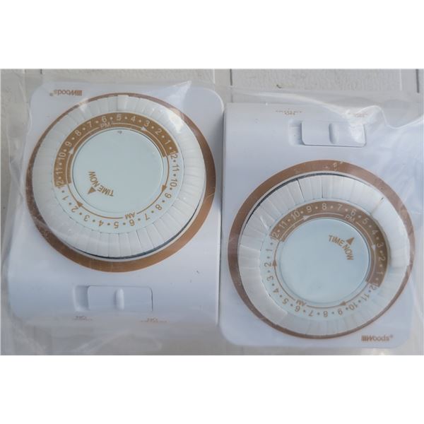 Mechanical Daily Timers (2 Pack)