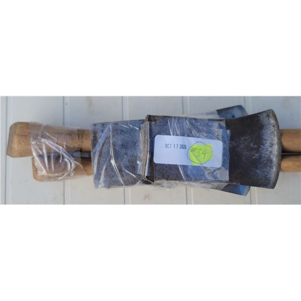 Axe Heads (x2) and Axe Handles (x2)
