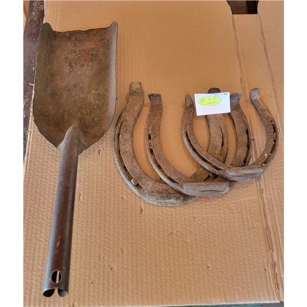 Horseshoes + Coal Shovel