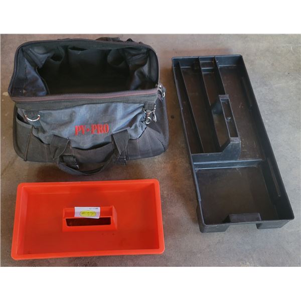 Tool Bag + 2 Tool Trays