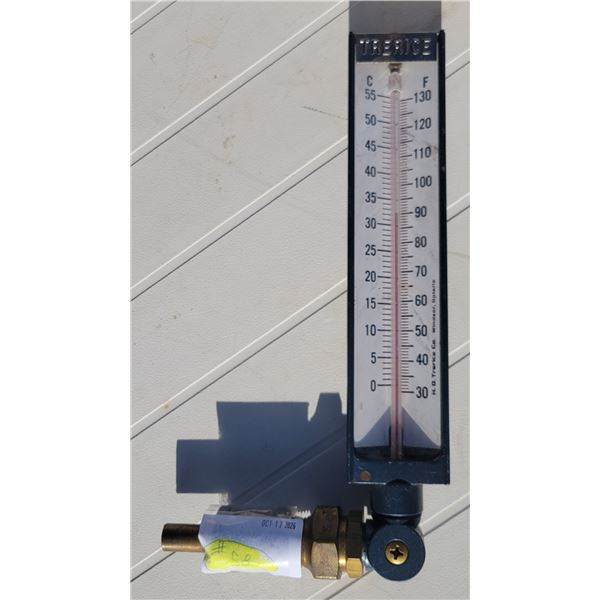 Thermometer - Therice - Monitor Temperature in Plumbing Lines or Heat Exchangers