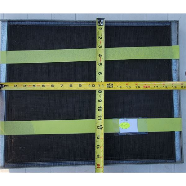 Window Screens (Galvanized Frames) x2
