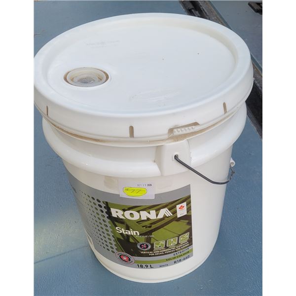 Stain, White Solid Colour 18.9L (New)