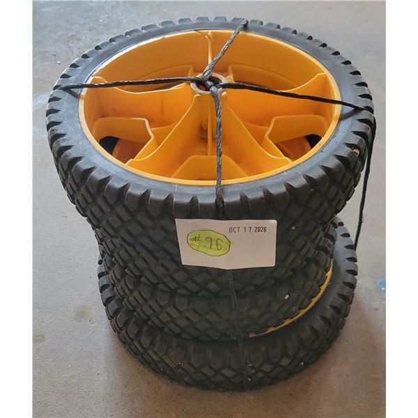 (4) Wheels - (2) 6-1/2" & (2) 7-3/4"