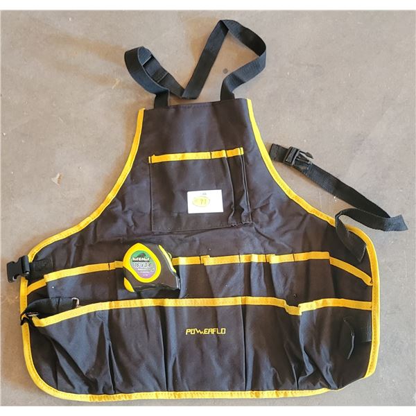 Tool Pouch with 16 ft Tape Measure