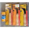 Image 1 : (3) NEW Linoleum Knives + 1 Spool Mason Line (215 ft)