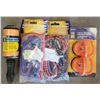 Image 1 : NEW Bungee Cords (2 Sets of 6), Suction Cup Pullers (2 pc), Construction Line