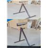 Image 4 : Stand Roller - Support for Wood/Steel from Benches or Saws