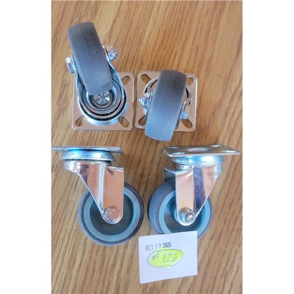 Swivel Casters - Set of 4