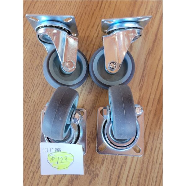 Swivel Casters - Set of 4