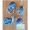 Image 1 : Swivel Casters - Set of 4