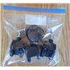 Image 2 : Casters for Chairs / Furniture - Set of 4