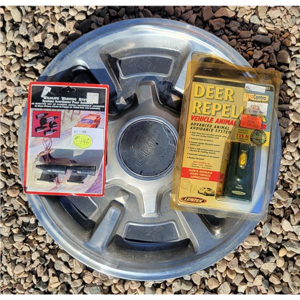 Deer Repellers/Whistles + GMC Hub Cap