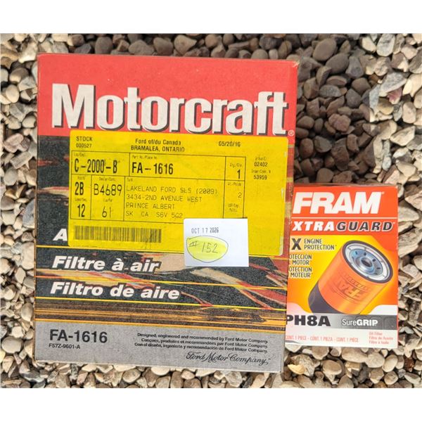 Filters - Ford PH8A for 460ci & FA1616