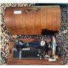 Image 1 : Antique Superba C Sewing Machine w/ Wooden Case