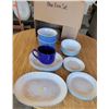 Image 2 : Blue Dishware Set