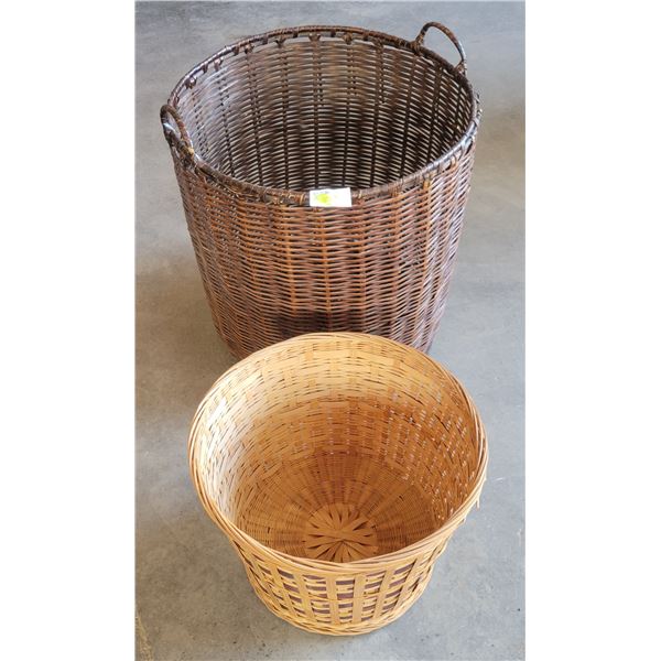 Wicker Baskets (x2)