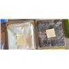 Image 3 : Floor Sweeper, Shower Curtains + Hooks, Tissue Paper Holder, Window Ins. Kit