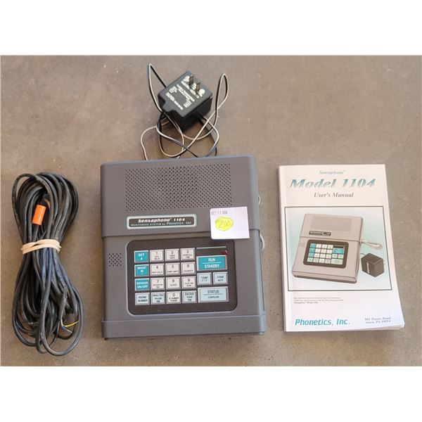 Sensaphone - Monitoring System Used to Monitor Temp.