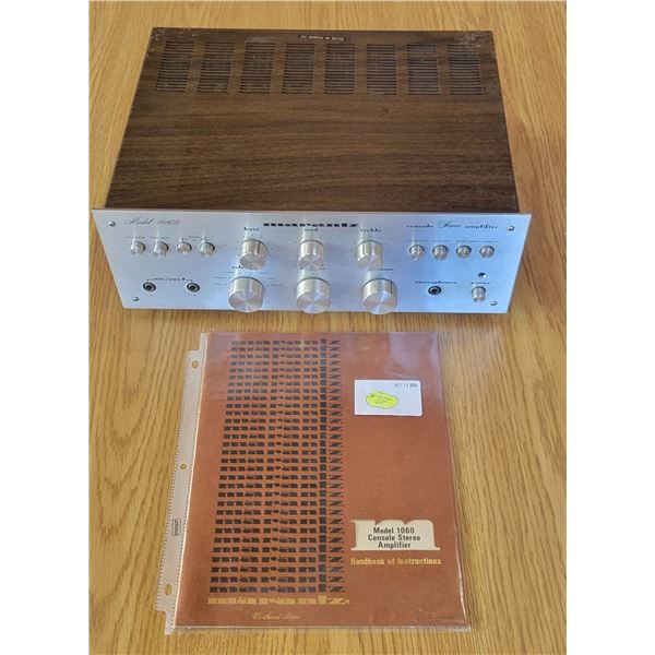 Marantz Amplifier Model 1060