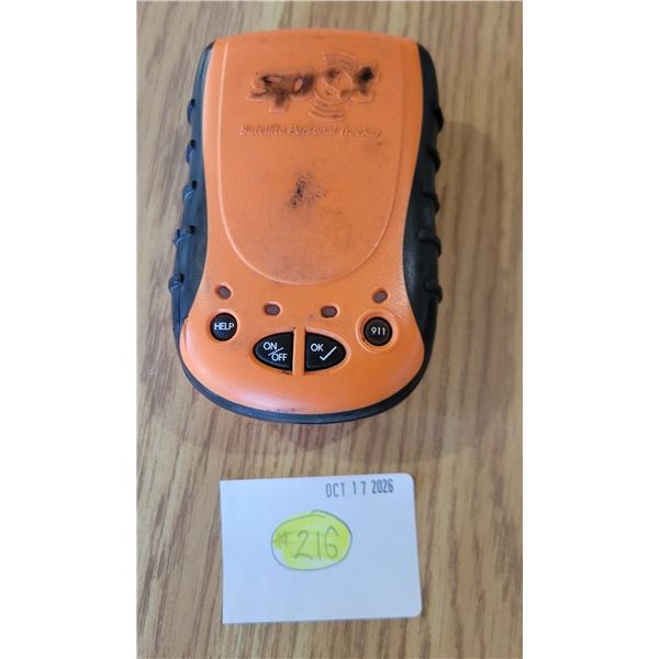 SPOT Satellite Personal Tracker with lithium batteries
