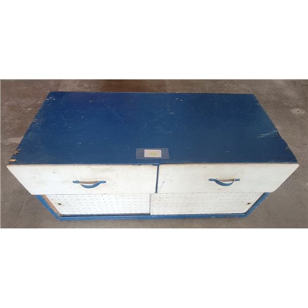 Tool/Toy Cabinet - W 35½" x H 15½" x D 18"