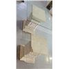Image 5 : (2) Pedestal Tables with Beveled Glass - 21¼" Tall