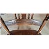 Image 5 : Antique Press-Back Oak Rocking Chair