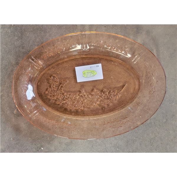 Depression Glass – Serving Platter