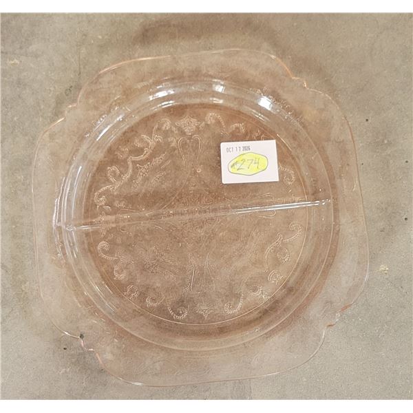 Depression Glass – Serving Platter